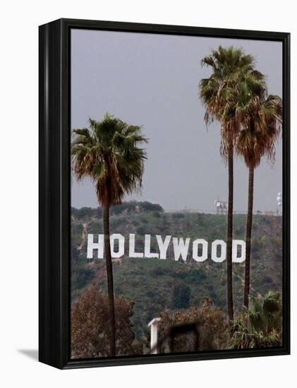 Hollywood Sign-Mark J. Terrill-Framed Premier Image Canvas