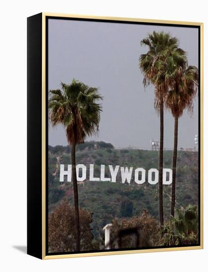 Hollywood Sign-Mark J. Terrill-Framed Premier Image Canvas