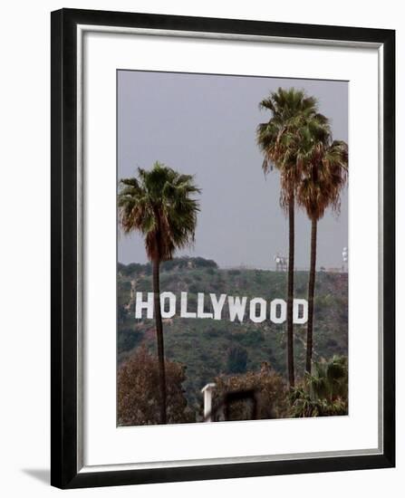 Hollywood Sign-Mark J. Terrill-Framed Photographic Print