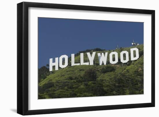 Hollywood Sign-Chris Bliss-Framed Photographic Print