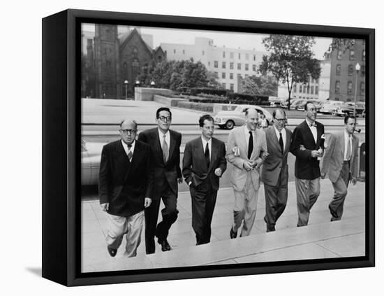 Hollywood Writers Go on Trial-null-Framed Stretched Canvas