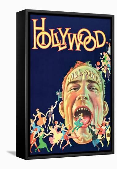 Hollywood-null-Framed Stretched Canvas