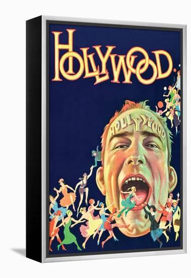 Hollywood-null-Framed Stretched Canvas