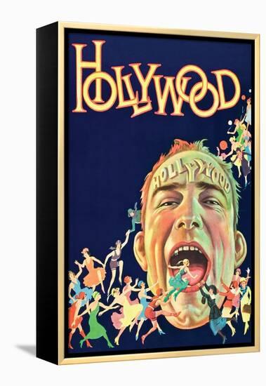 Hollywood-null-Framed Stretched Canvas