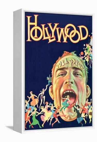 Hollywood-null-Framed Stretched Canvas