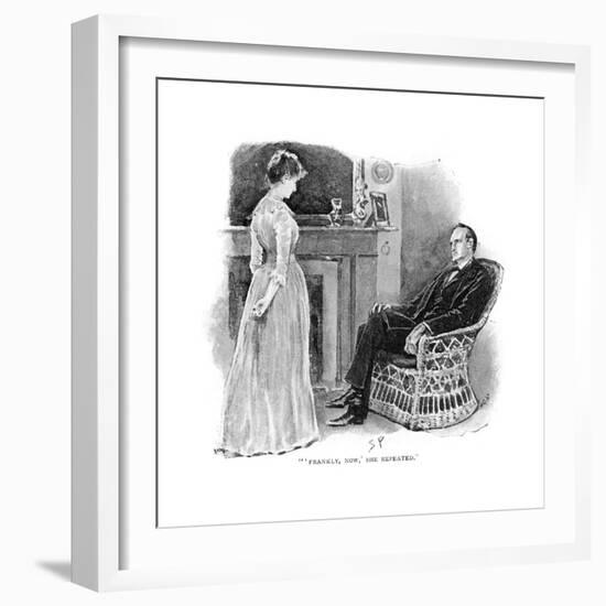 Holmes and Mrs. St. Clair-Sidney Paget-Framed Giclee Print