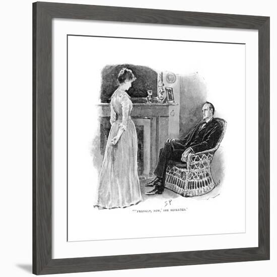 Holmes and Mrs. St. Clair-Sidney Paget-Framed Giclee Print