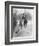 Holmes and Watson, Dog, C20-Sidney Paget-Framed Photographic Print