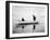 Holmes Harbor, Whidbey Island, Landing Fish, 1931-Asahel Curtis-Framed Giclee Print