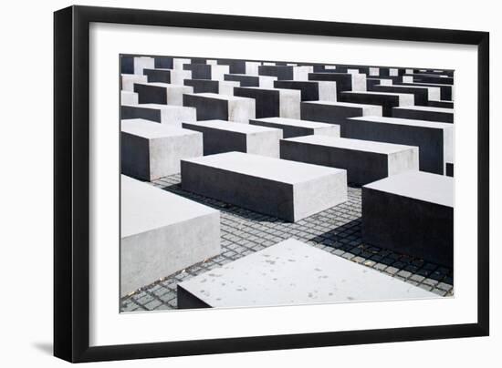 Holocaust Memorial Berlin-Felipe Rodriguez-Framed Photographic Print