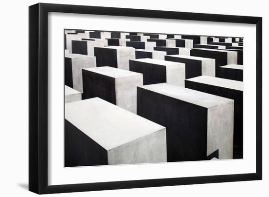 Holocaust Memorial Berlin-Felipe Rodriguez-Framed Photographic Print