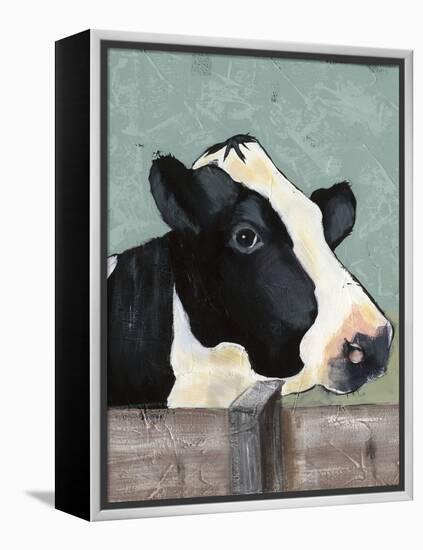 Holstein Cow I-Jade Reynolds-Framed Stretched Canvas