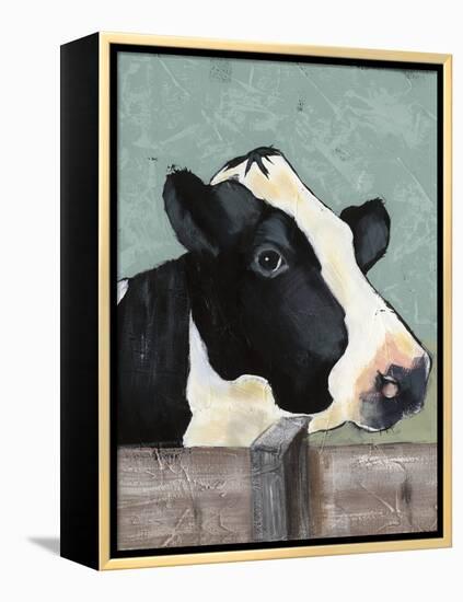 Holstein Cow I-Jade Reynolds-Framed Stretched Canvas