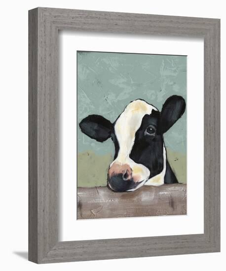 Holstein Cow II-Jade Reynolds-Framed Premium Giclee Print