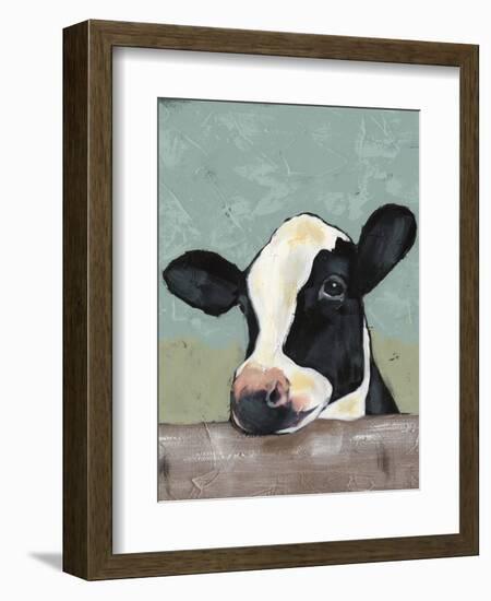 Holstein Cow II-Jade Reynolds-Framed Premium Giclee Print