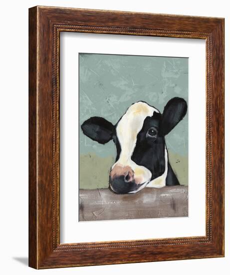 Holstein Cow II-Jade Reynolds-Framed Premium Giclee Print