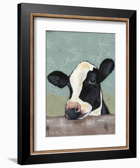 Holstein Cow II-Jade Reynolds-Framed Premium Giclee Print