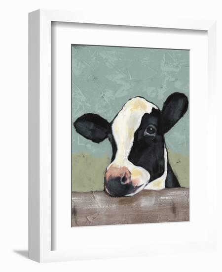 Holstein Cow II-Jade Reynolds-Framed Premium Giclee Print