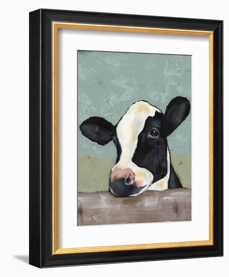 Holstein Cow II-Jade Reynolds-Framed Premium Giclee Print