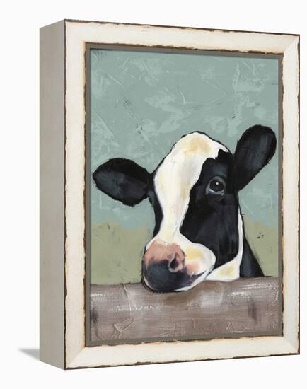 Holstein Cow II-Jade Reynolds-Framed Stretched Canvas