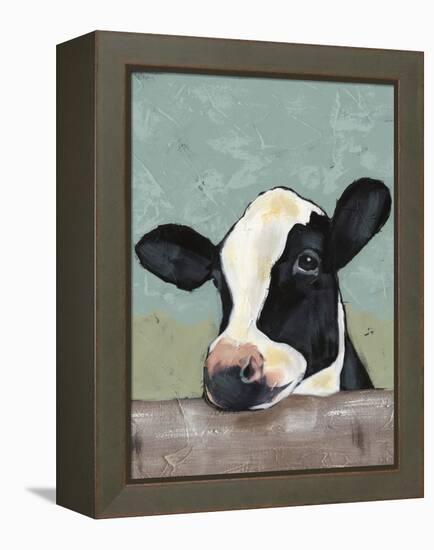 Holstein Cow II-Jade Reynolds-Framed Stretched Canvas