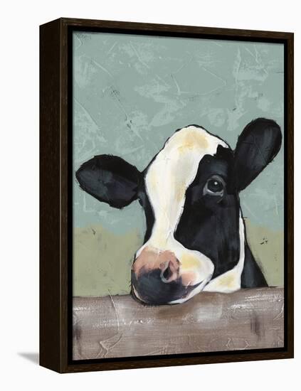 Holstein Cow II-Jade Reynolds-Framed Stretched Canvas