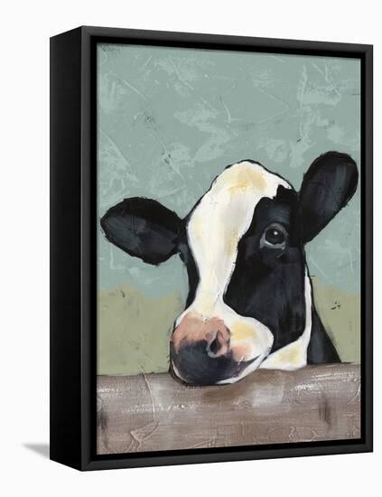 Holstein Cow II-Jade Reynolds-Framed Stretched Canvas