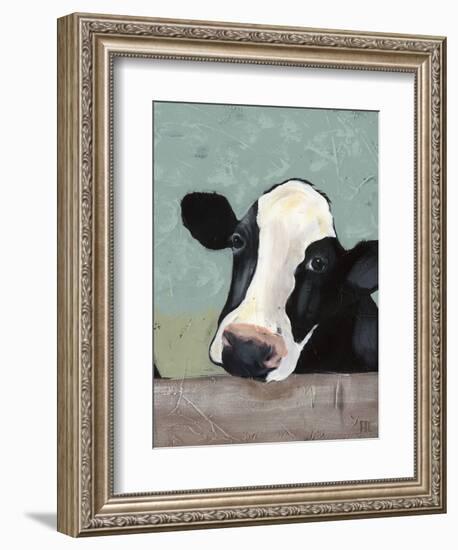 Holstein Cow III-Jade Reynolds-Framed Art Print