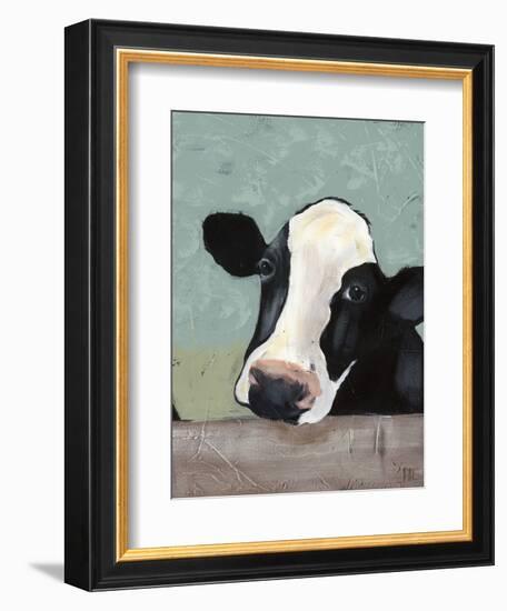 Holstein Cow III-Jade Reynolds-Framed Art Print