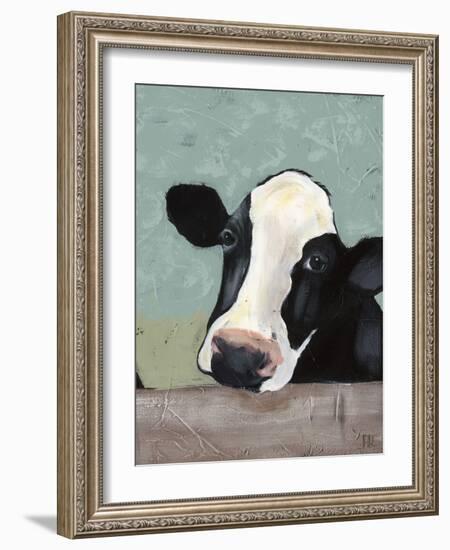 Holstein Cow III-Jade Reynolds-Framed Art Print