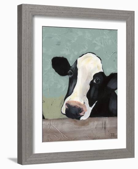 Holstein Cow III-Jade Reynolds-Framed Art Print