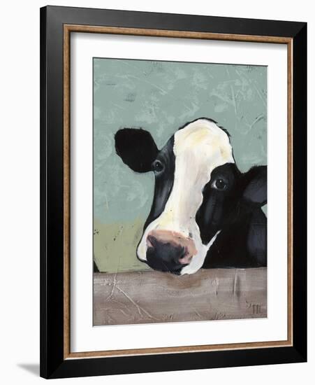 Holstein Cow III-Jade Reynolds-Framed Art Print