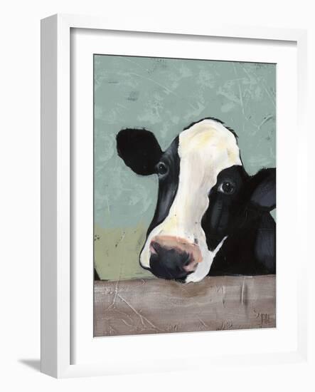 Holstein Cow III-Jade Reynolds-Framed Art Print