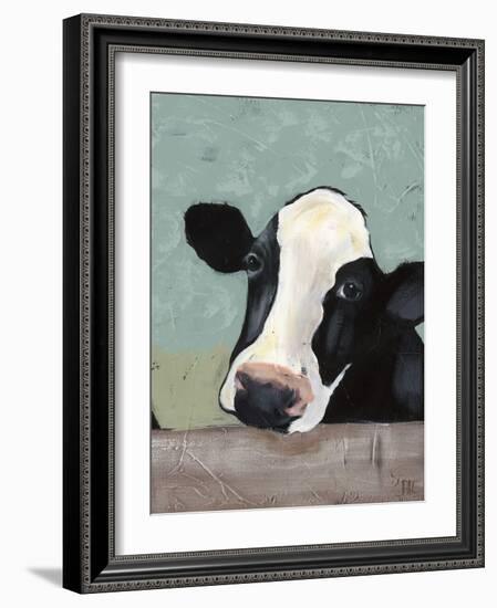 Holstein Cow III-Jade Reynolds-Framed Art Print