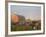 Holstein dairy cows outside a barn, Boyd, Wisconsin, USA-Chuck Haney-Framed Photographic Print