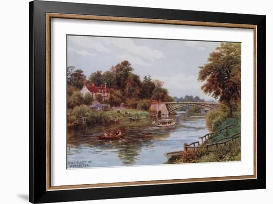 Holt Fleet, Nr Worcester-Alfred Robert Quinton-Framed Giclee Print