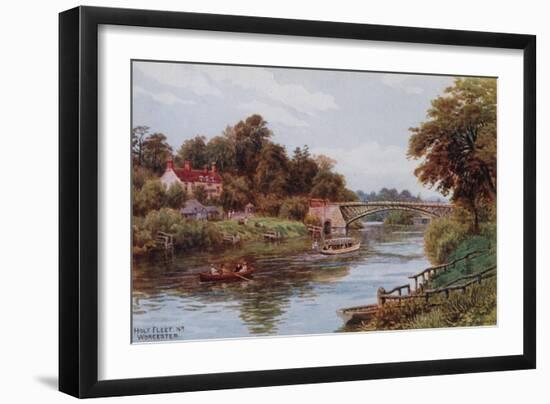 Holt Fleet, Nr Worcester-Alfred Robert Quinton-Framed Giclee Print