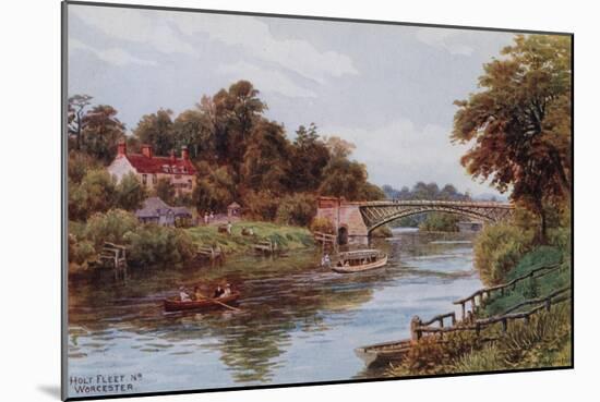 Holt Fleet, Nr Worcester-Alfred Robert Quinton-Mounted Giclee Print