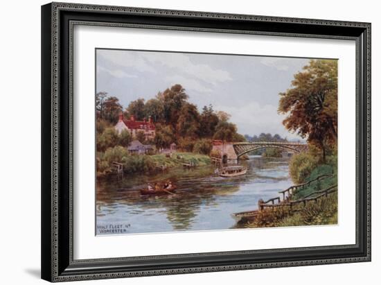 Holt Fleet, Nr Worcester-Alfred Robert Quinton-Framed Giclee Print