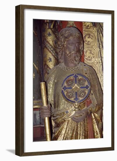 Holy Apostle, Wooden Relief from the Upper Chapel of the Holy Chapel, Paris, Ile-De-France, France-null-Framed Giclee Print