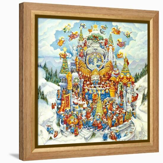 Holy Cats Do Christmas-Bill Bell-Framed Premier Image Canvas