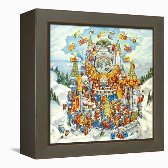 Holy Cats Do Christmas-Bill Bell-Framed Premier Image Canvas