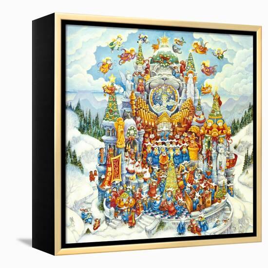 Holy Cats Do Christmas-Bill Bell-Framed Premier Image Canvas