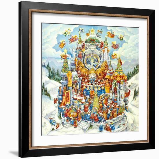 Holy Cats Do Christmas-Bill Bell-Framed Giclee Print