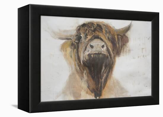 Holy Cow, 2016-Lou Gibbs-Framed Premier Image Canvas