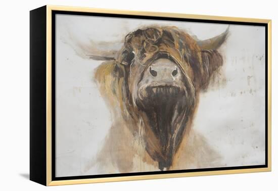 Holy Cow, 2016-Lou Gibbs-Framed Premier Image Canvas