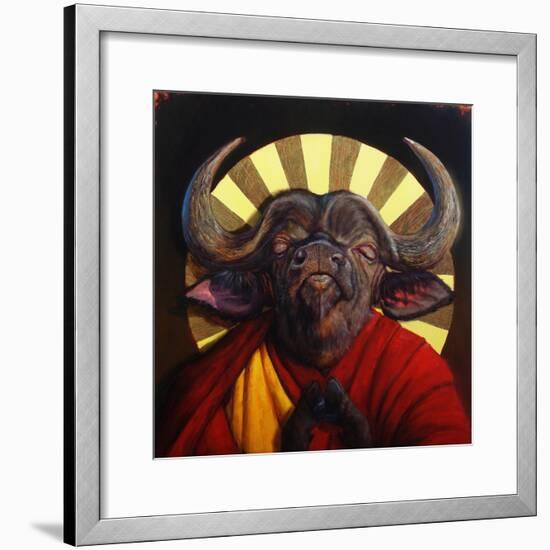 Holy Cow II-Lucia Heffernan-Framed Art Print