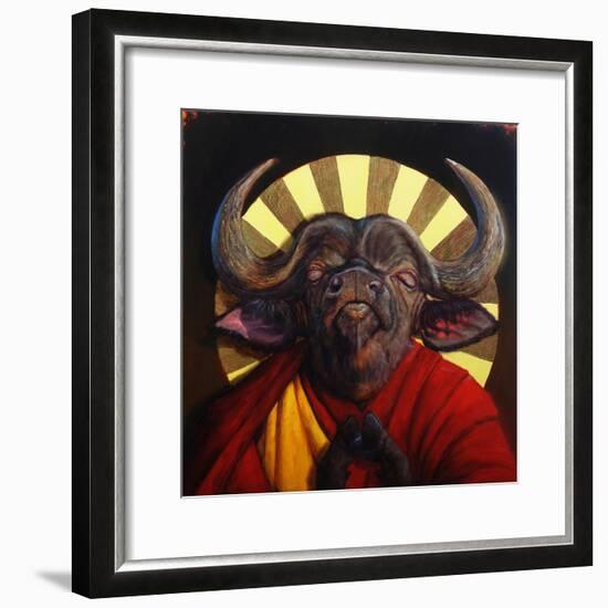 Holy Cow II-Lucia Heffernan-Framed Art Print