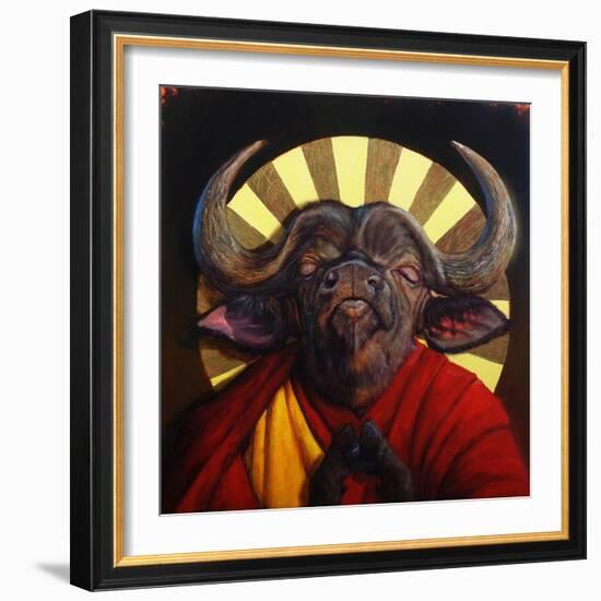 Holy Cow II-Lucia Heffernan-Framed Art Print