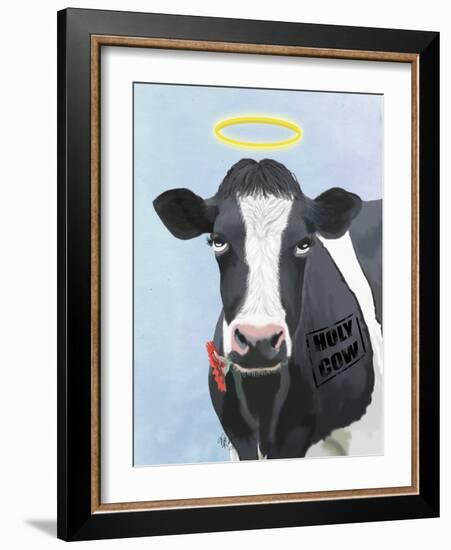 Holy Cow-Fab Funky-Framed Art Print